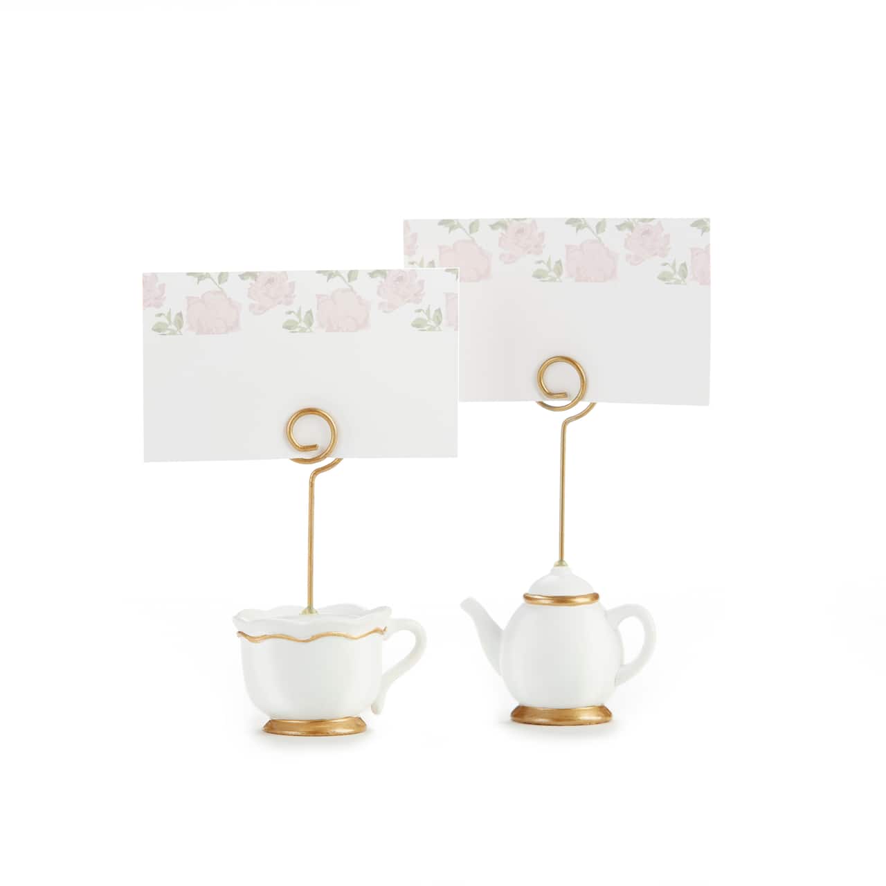 Kate Aspen&#xAE; Tea Time Whimsy Place Card Holder, 6ct.